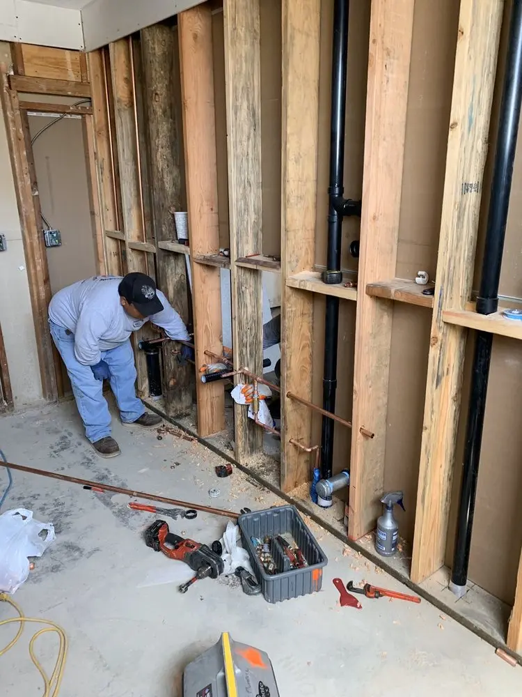 Commercial rough-in plumbing for Gas Line Repair in Snee Farms